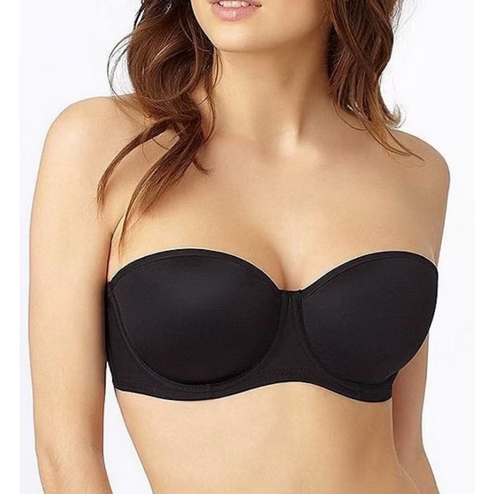 LeMystere Soirée strapless Black Bra size 38DD